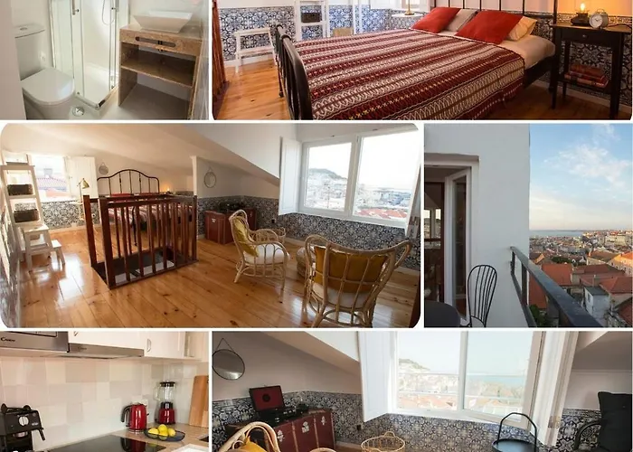 1br W/ Tagus View & Terrace | By Airnest شقة *