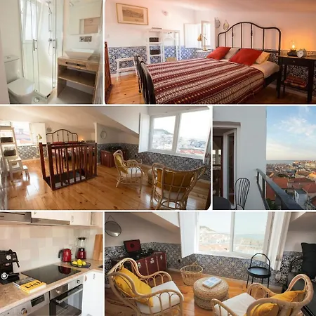 1br W/ Tagus View & Terrace | By Airnest شقة *